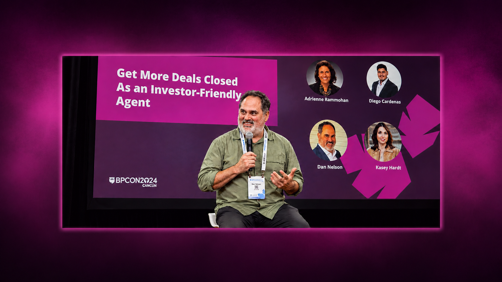 Dan Nelson speaking at BPCon in Cancun